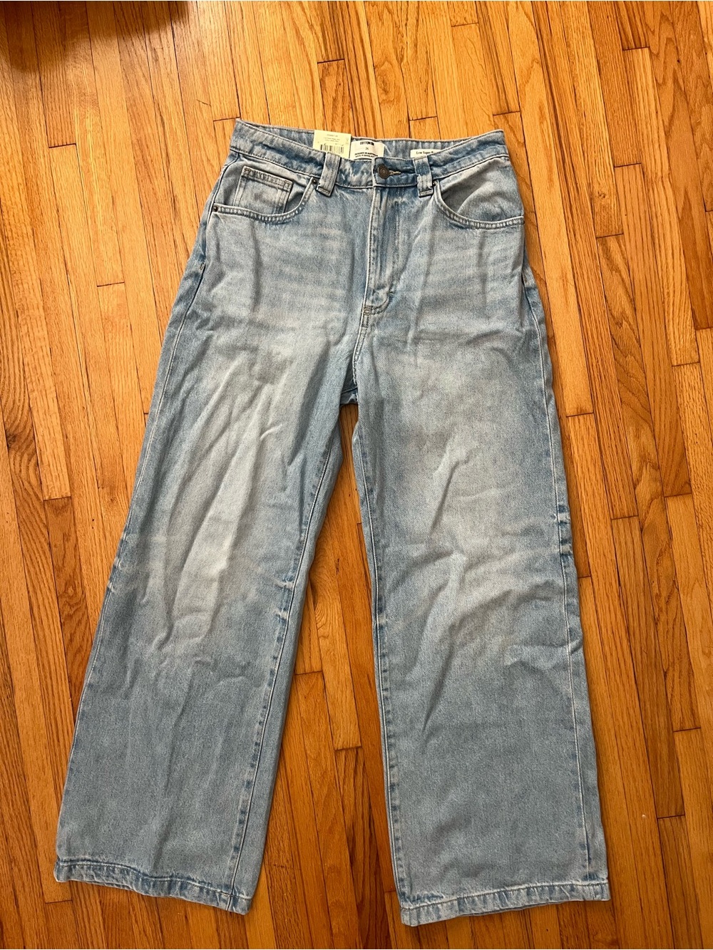 Cotton On Light Blue Wide-Leg Jeans